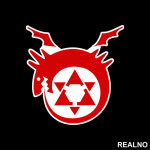 Homunculus Logo - Fullmetal Alchemist - Anime - Nalepnica