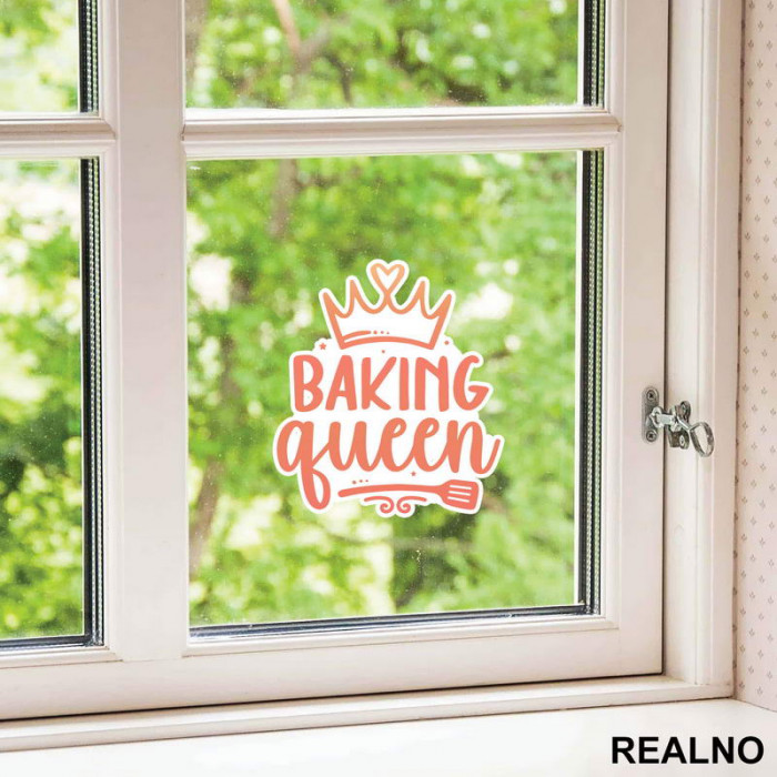 Baking Queen - Food - Hrana - Nalepnica