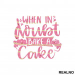 Bake A Cake - Food - Hrana - Nalepnica