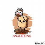 The Snack King - Hrana - Food - Nalepnica