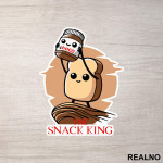 The Snack King - Hrana - Food - Nalepnica