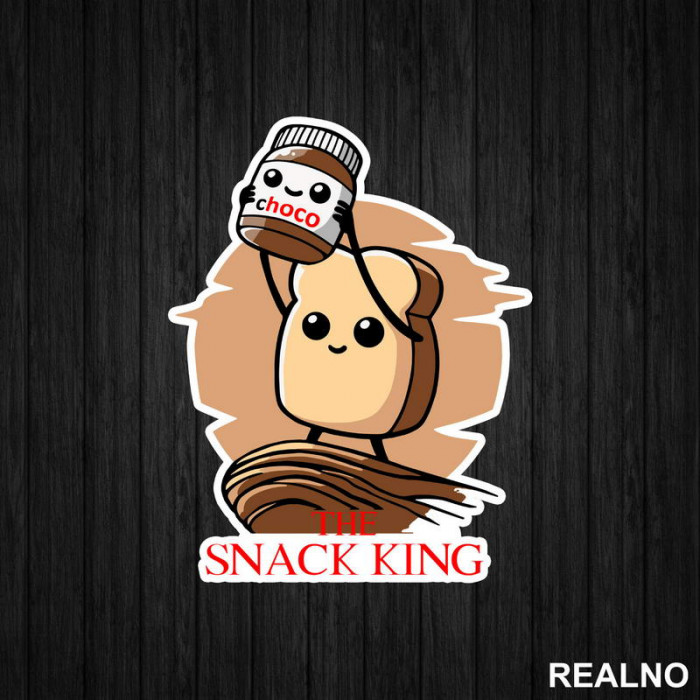 The Snack King - Hrana - Food - Nalepnica