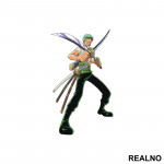 Zoro Stance - One Piece - Nalepnica