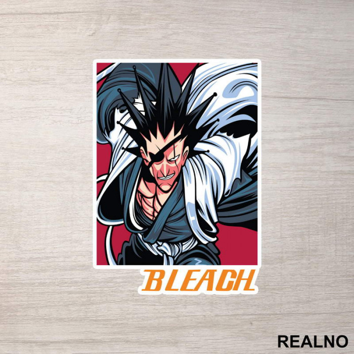 Captain - Bleach - Anime - Nalepnica