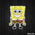 Nasmejani - Sundjer Bob - Sponge Bob - Crtani Filmovi - Nalepnica