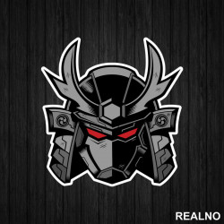 Robot - Samurai - Nalepnica Robot - Samurai - Nalepnica