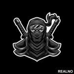 Ninja Face - Nalepnica