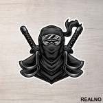 Ninja Face - Nalepnica