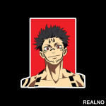 Ryomen Sukuna - Jujutsu Kaisen - Nalepnica