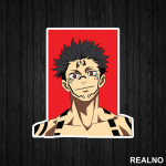 Ryomen Sukuna - Jujutsu Kaisen - Nalepnica