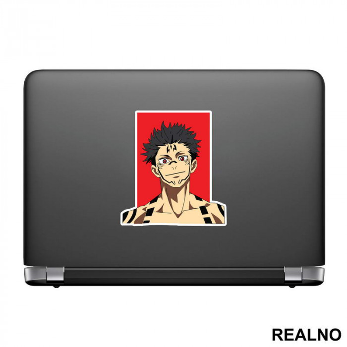 Ryomen Sukuna - Jujutsu Kaisen - Nalepnica