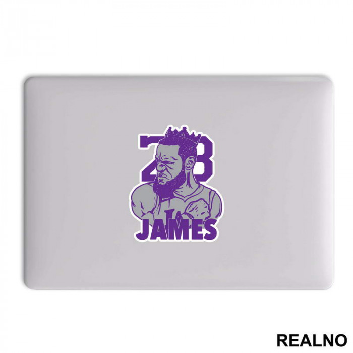 Purple James - NBA - Košarka - Nalepnica