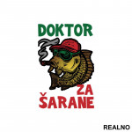 Doktor Za Šarane - Pecanje - Fishing - Nalepnica