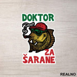 Doktor Za Šarane - Pecanje - Fishing - Nalepnica