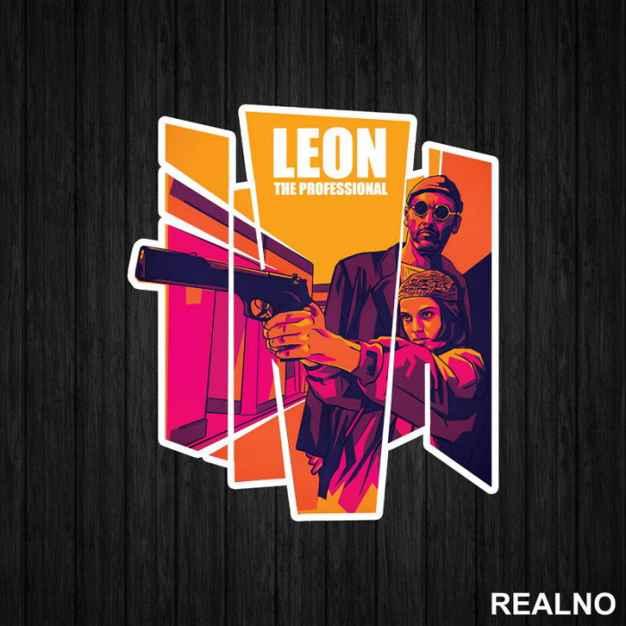 Leon The Professional Colors - Filmovi - Nalepnica