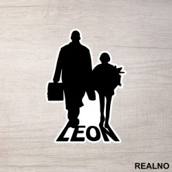 Leon The Professional - Shadows - Filmovi - Nalepnica Leon The Professional - Shadows - Filmovi - Nalepnica