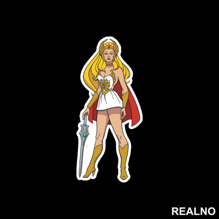 She Ra - Masters of the Universe - Nalepnica