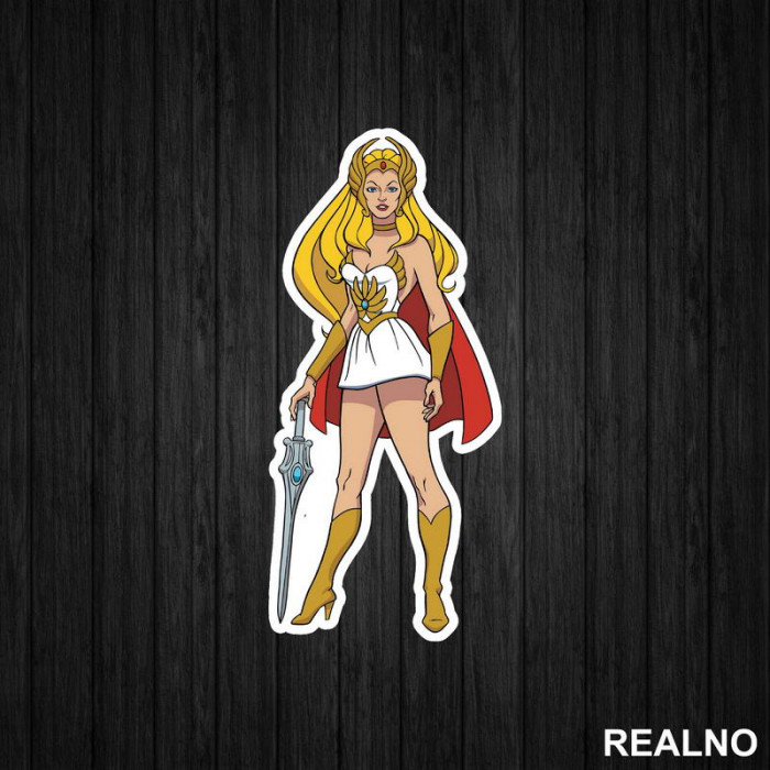 She Ra - Masters of the Universe - Nalepnica