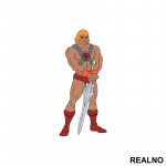 He Man Stoji - Masters of the Universe - Nalepnica