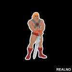 He Man Stoji - Masters of the Universe - Nalepnica