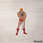 He Man Stoji - Masters of the Universe - Nalepnica