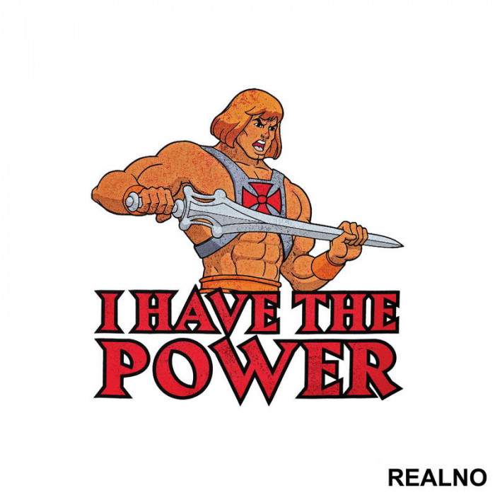 I Have The Power - He Man - Masters of the Universe - Nalepnica