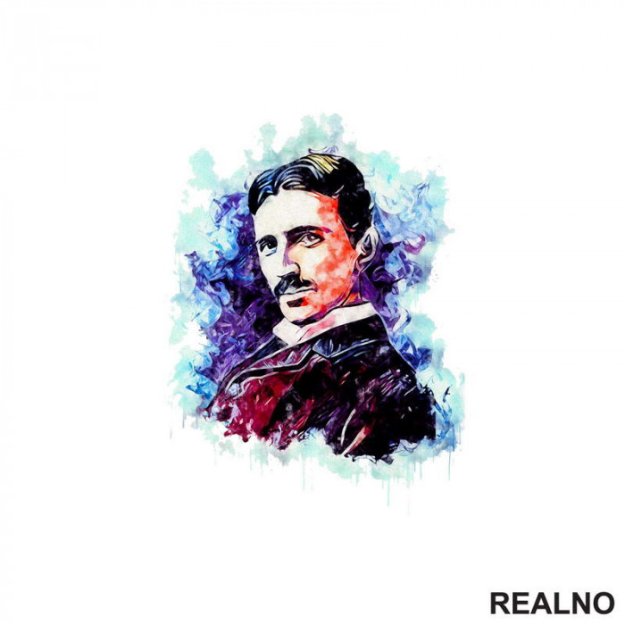 Nikola Tesla - Boje - Nalepnica