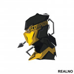 Scorpion Lines - Mortal Kombat - Nalepnica