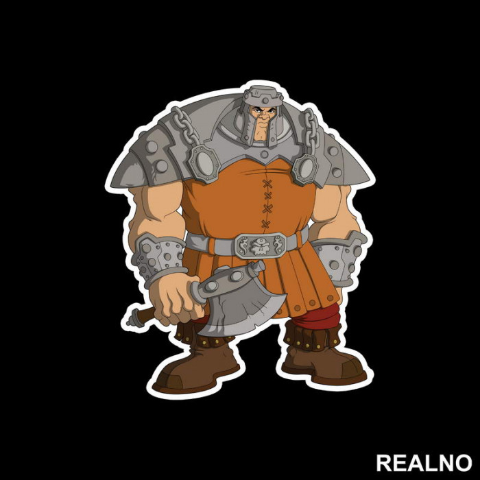 Ram Man - Masters of the Universe - Nalepnica