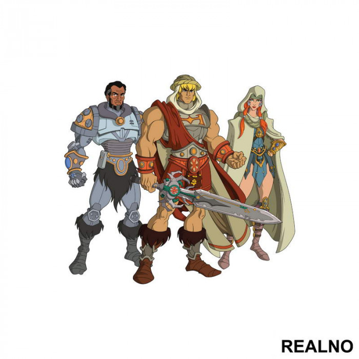 Melaktha, She Ra And He Man - Masters of the Universe - Nalepnica