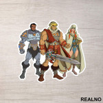 Melaktha, She Ra And He Man - Masters of the Universe - Nalepnica