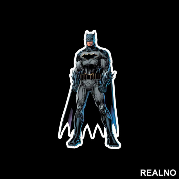 Standing - Sharp Lines - Batman - Nalepnica