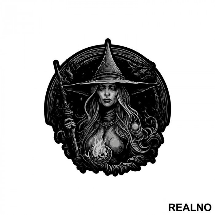 Prelepa Veštica - Witch - Nalepnica