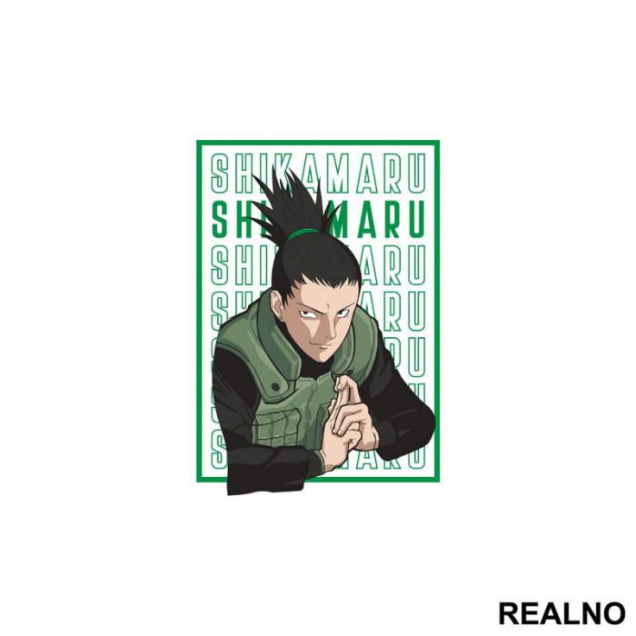 Shikamaru - Naruto - Nalepnica