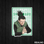 Shikamaru - Naruto - Nalepnica