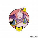 Majin Buu - Circle - Goku - Dragon Ball - Nalepnica