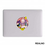 Majin Buu - Circle - Goku - Dragon Ball - Nalepnica