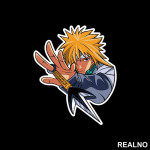 Minato - Fourth Hokage - Naruto - Nalepnica