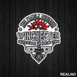 The Family Business - Winchester - Supernatural - Nalepnica The Family Business - Winchester - Supernatural - Nalepnica