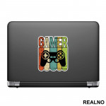 Gamer - Colors And Lines - Games - Nalepnica