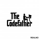 The CodeFather - Simple - Geek - Nalepnica