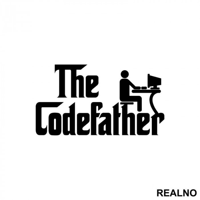 The CodeFather - Simple - Geek - Nalepnica