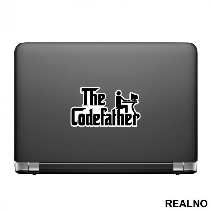 The CodeFather - Simple - Geek - Nalepnica