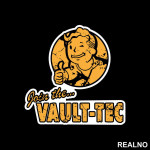 Join The Vault Tec - Fallout - Games - Serija - Nalepnica