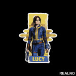 Lucy - Yellow - Fallout - Games - Serija - Nalepnica