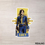 Lucy - Yellow - Fallout - Games - Serija - Nalepnica