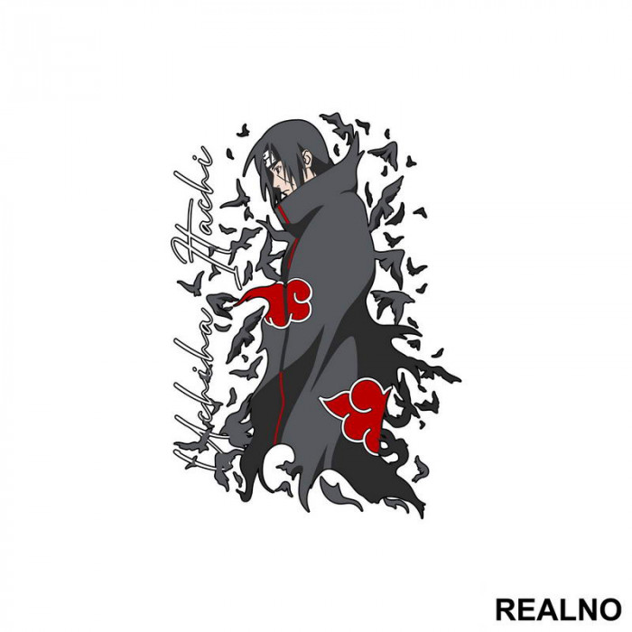 Itachi Uchiha - Side Portrait - Naruto - Nalepnica