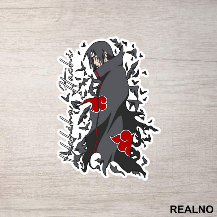 Itachi Uchiha - Side Portrait - Naruto - Nalepnica