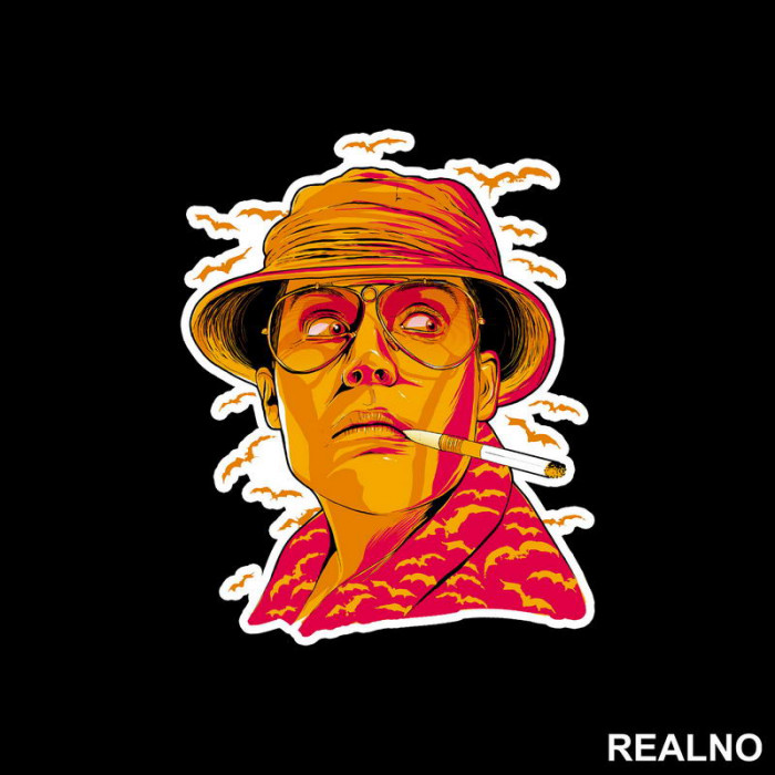 Paranoja U Las Vegasu - Fear and Loathing in Las Vegas - Filmovi - Nalepnica