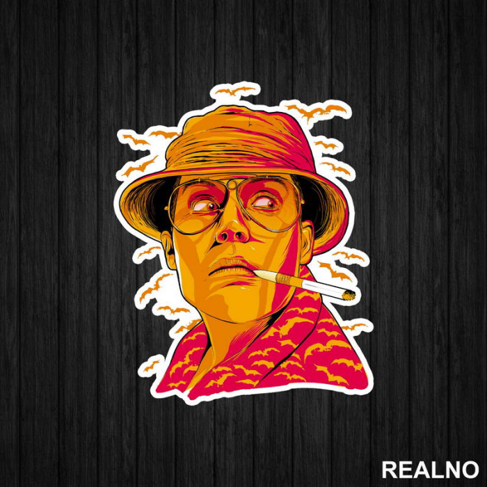 Paranoja U Las Vegasu - Fear and Loathing in Las Vegas - Filmovi - Nalepnica